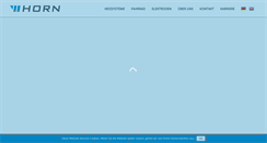 Desktop Screenshot of horngmbh.com